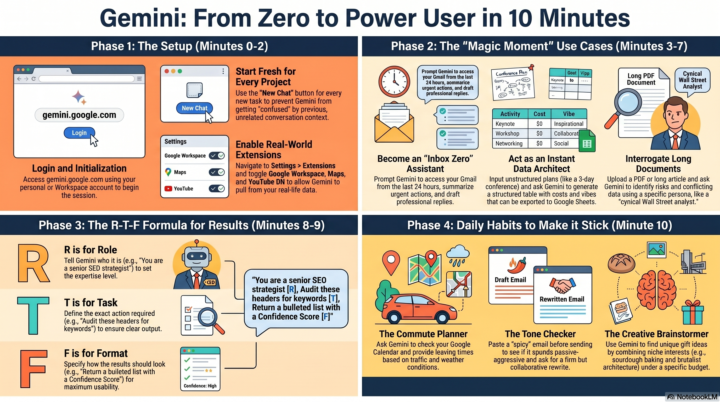 BEGINNER FRIENDLY RESOURCE: Your First 10 Minutes With Gemini AI