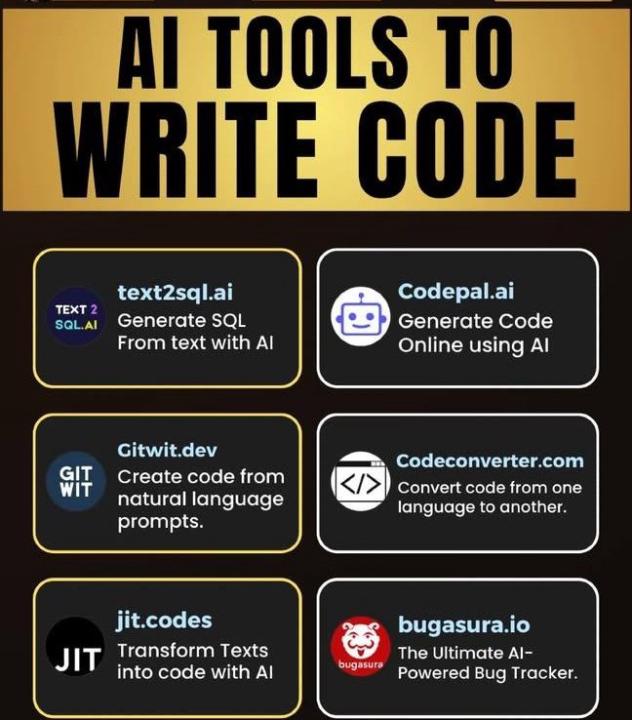 If you are a coder or just want to try it out, these AI Tools make your life easier! 