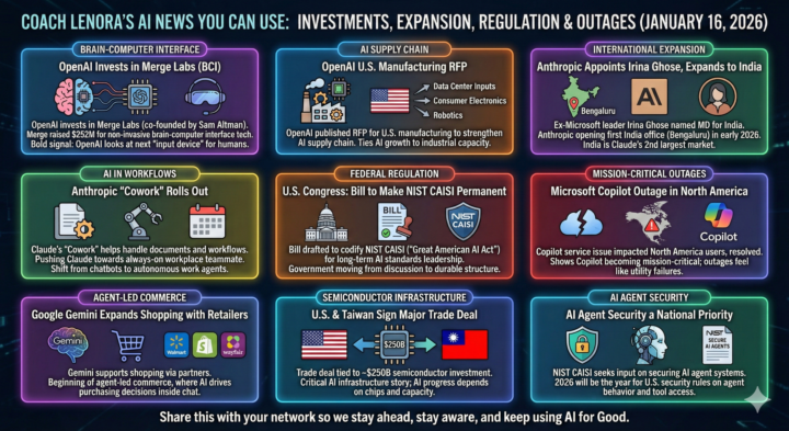 AI News You Can Use- Friday, January 16th, 2026