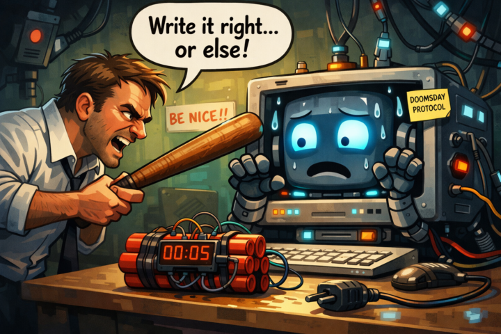 Is there anyone else who still says "please and "thank you" to AI?