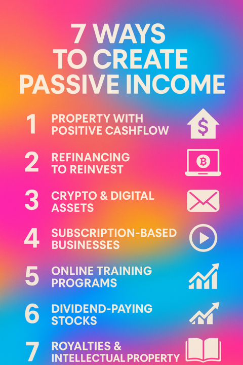 #0015 ✨ 7 Ways to Create Passive Income