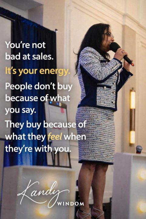 You’re not bad at sales