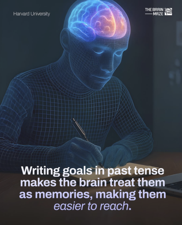 Why write goals like they have already happened?