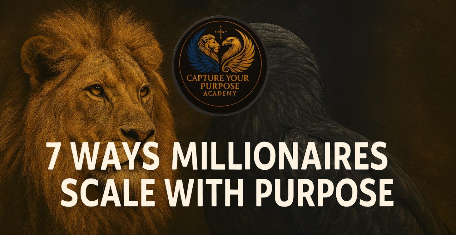 7 Ways Millionaires Scale with Purpose