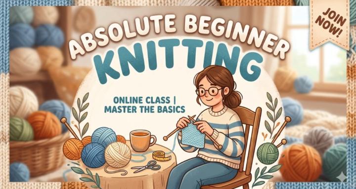 Absolute Beginner Knitting