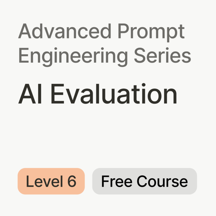 Our new AI eval course is live! 
