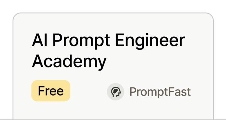 AI Prompt Engineer Academy