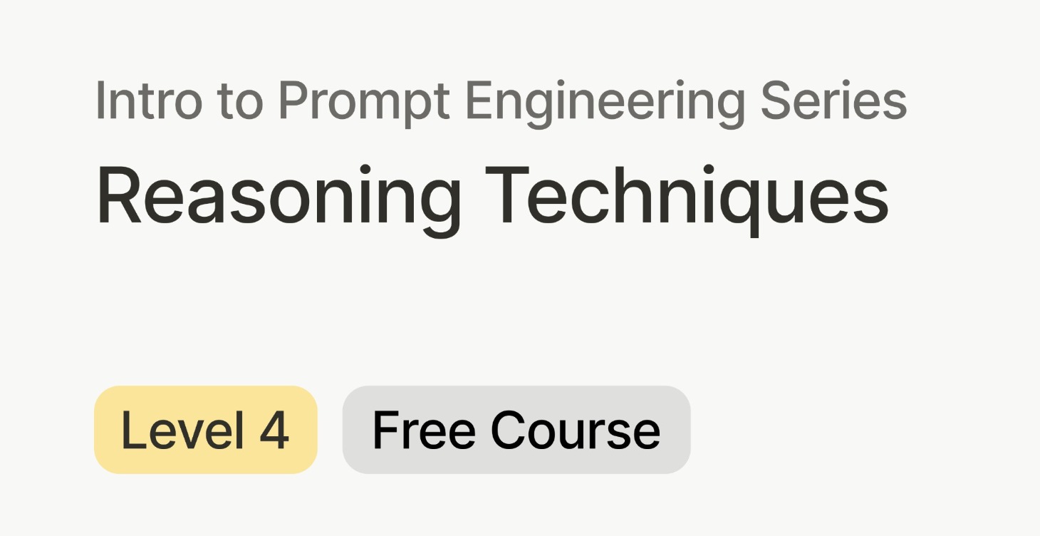 Reasoning Techniques