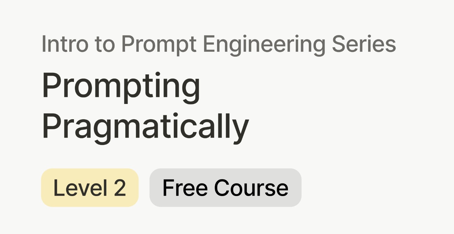 Prompting Pragmatically
