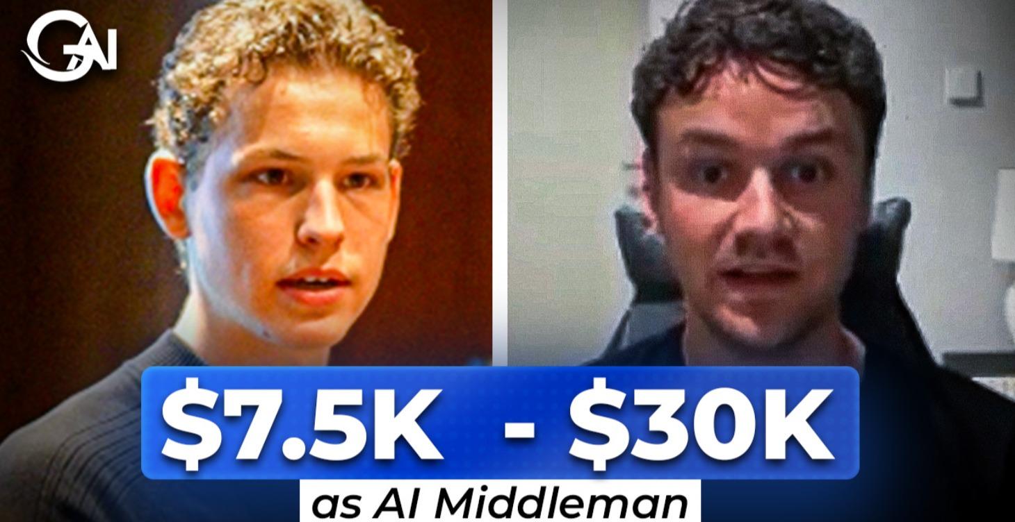 Aaron Makes $30,000/Mo Selling AI to Businesses