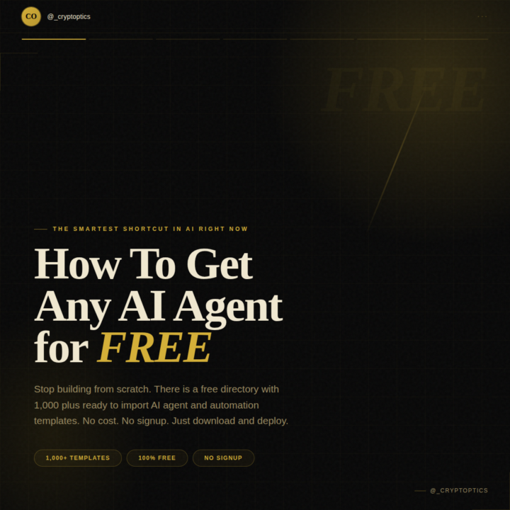 How To Get AI Agents For Free 🤖