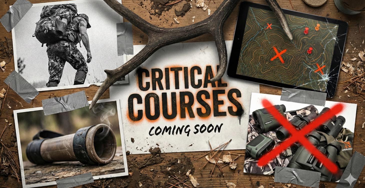 Critical Courses (coming soon)🚫generic advice 😉