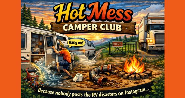 🔥 HOT MESS CAMPER CLUB
