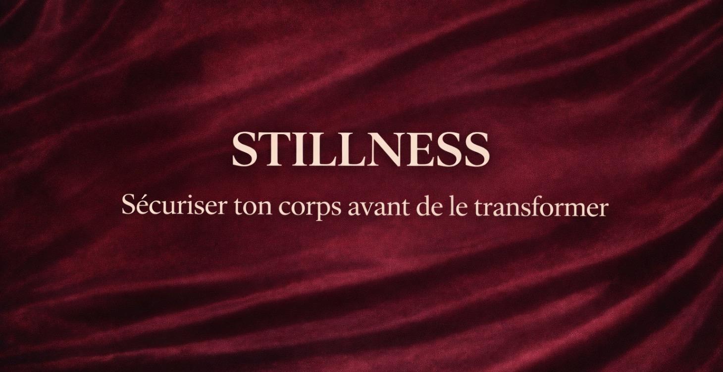 🌿 PILIER 1 — STILLNESS