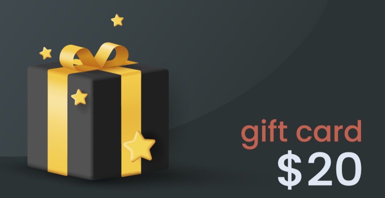 $20 Gift Card Reward