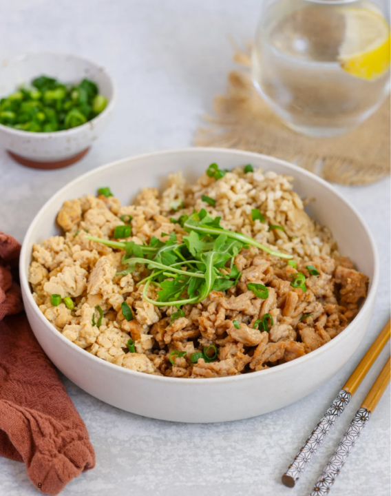 [HIGH PROTEIN] Japanese Soboro Don!