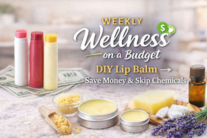 💸 Wellness on a Budget: DIY Lip Balm → Save Money & Skip Chemicals