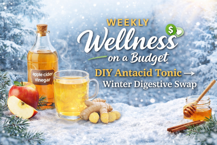 💸 Wellness on a Budget: DIY Antacid Tonic → Winter Digestive Swap