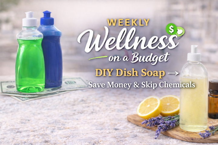 💸 Wellness on a Budget: DIY Dish Soap → Save Money & Skip Chemicals