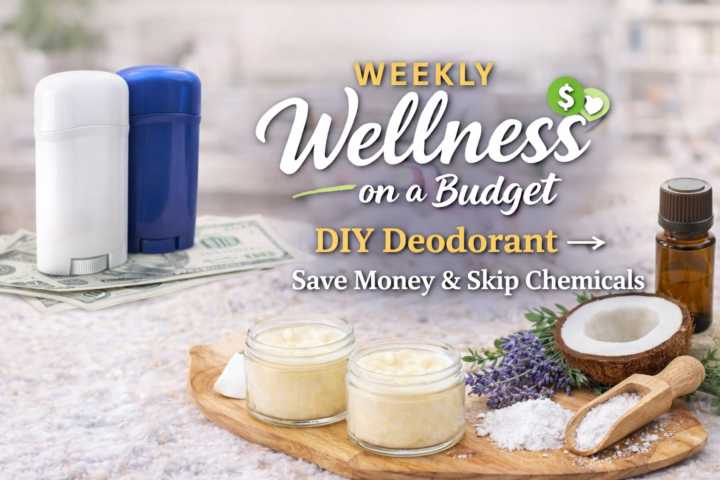 💸 Wellness on a Budget: DIY Deodorant → Save Money & Skip Chemicals