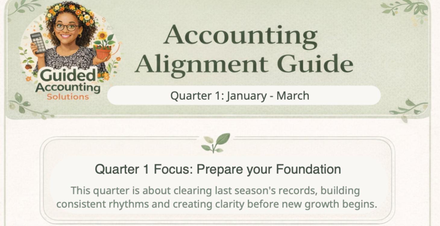 Q1 Accounting Alignment (Monthly Series)