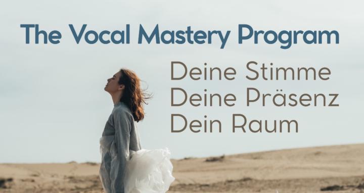 THE VOCAL MASTERY PROGRAM