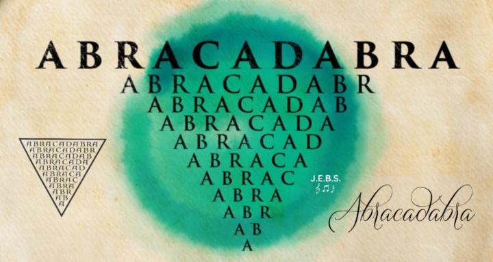 Abracadabra PALABRAS Y MAGIA.