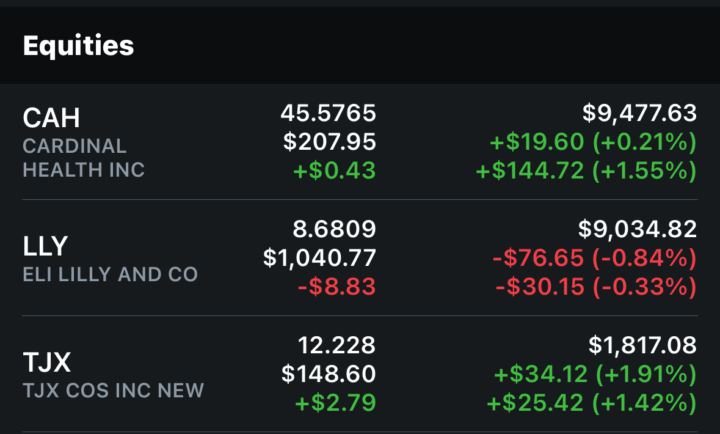 Position Update 11/20