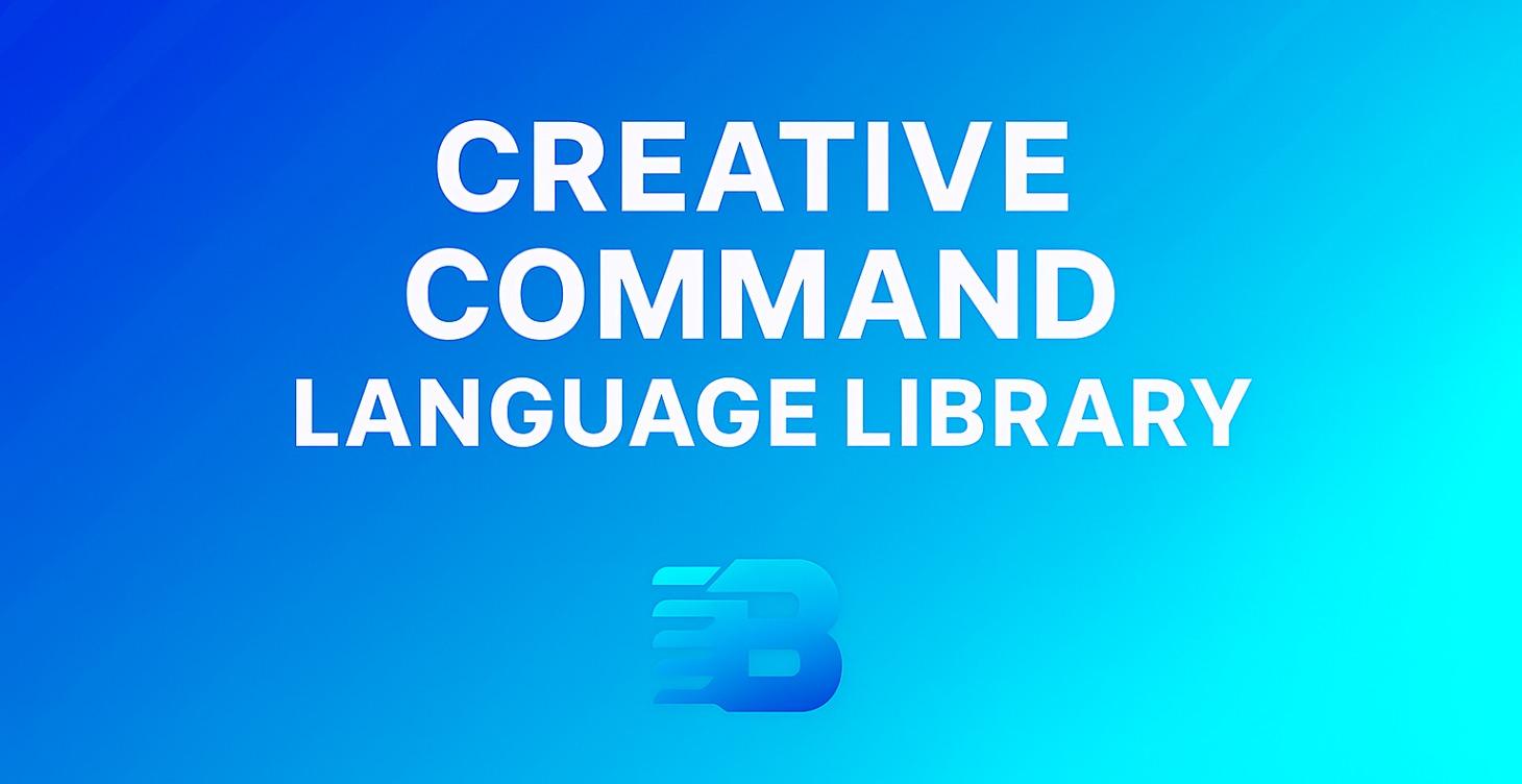 Creative Command Language Library