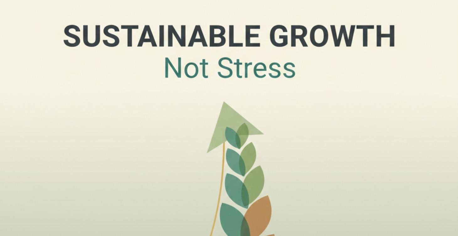 📈 MODULE 5: Sustainable Growth, Not Stress