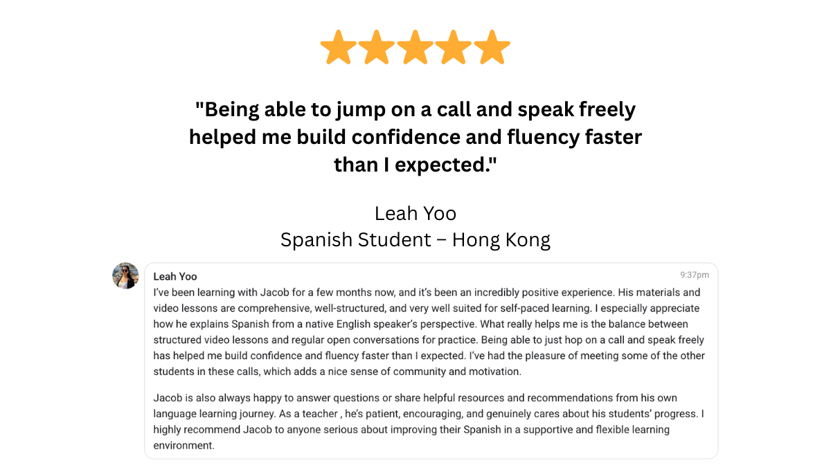 Path to Spanish Fluency