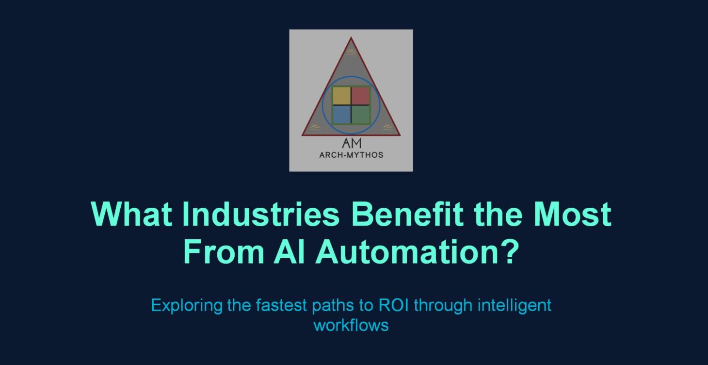 Which Industries benefit the most from automation