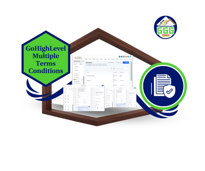 Add Multiple Terms Conditions in GHL