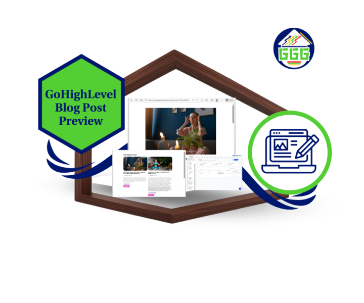 New Blog Post Preview in GHL