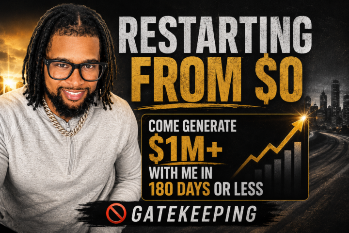 Starting all over from scratch and generating $1M+ here