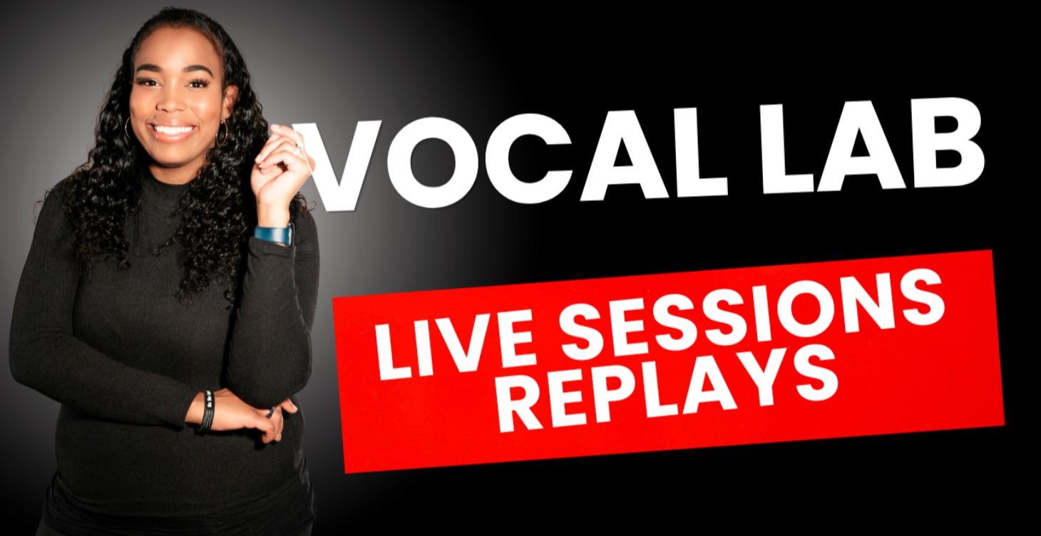 Vocal Labs: Live Vocal Training (REPLAY)