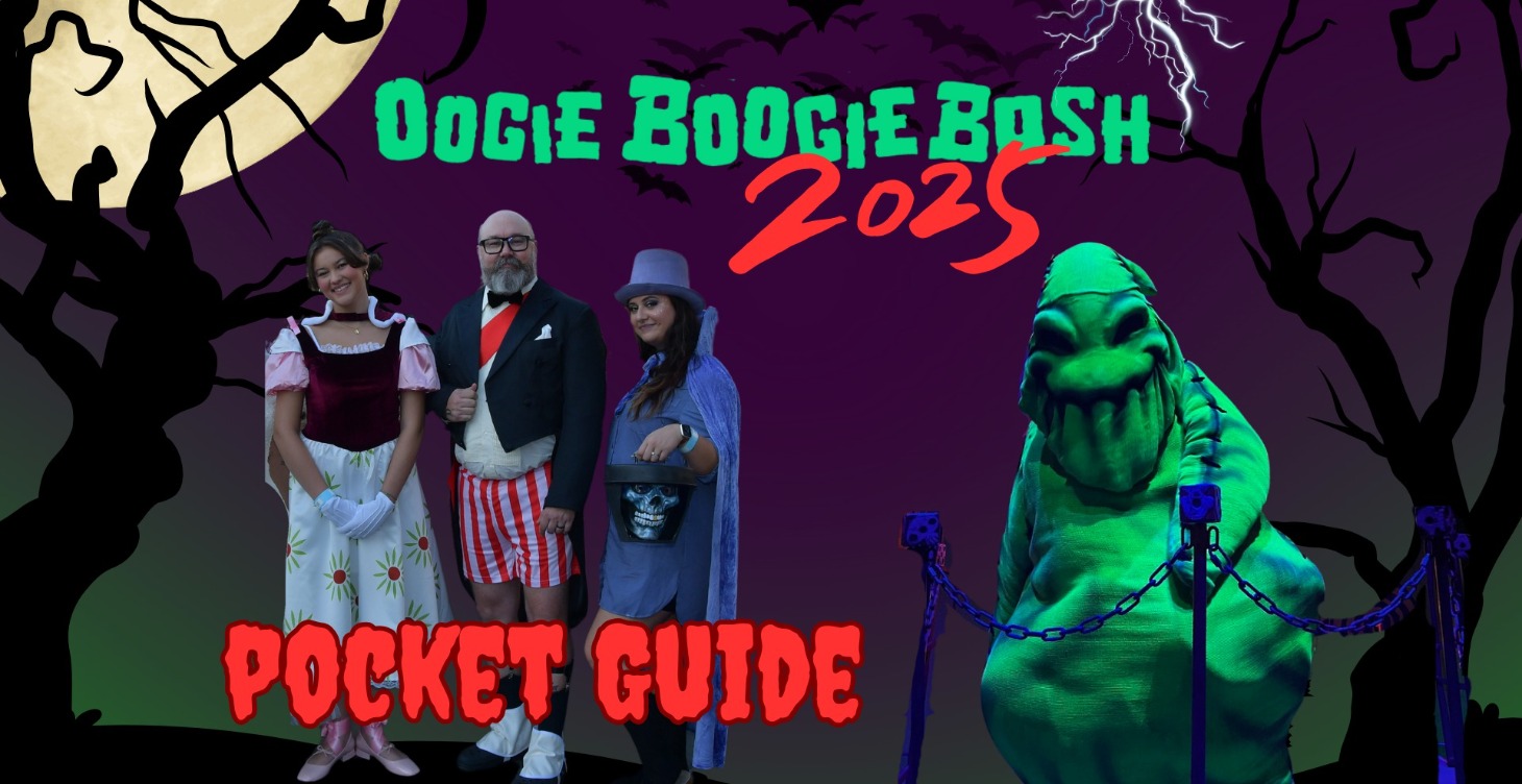 Oogie Boogie Bash 2025 Pocket Gude