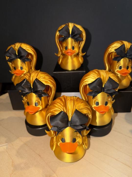 The Flock of Gold Ducks