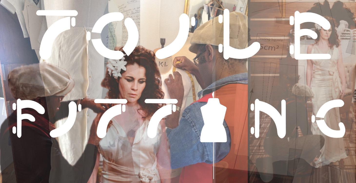 TOILE FITTING STEP 3 HOW TO MAKE A WEDDING DRESS