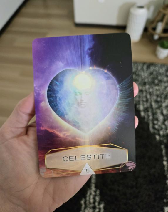 Happy Monday & Celestite Crystal Message 