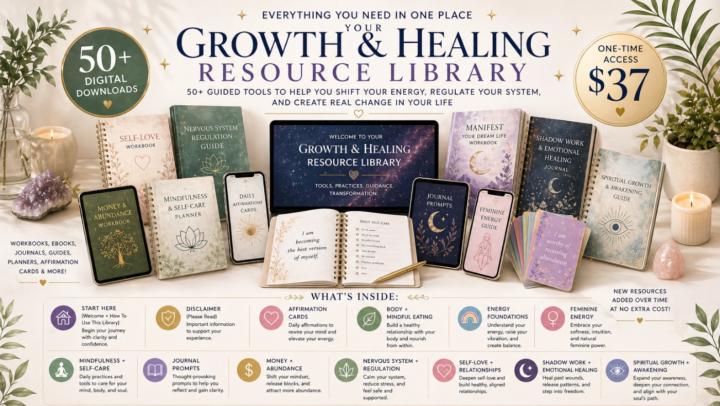 📚 Growth & Healing Resource Library Inside The Classroom 📚