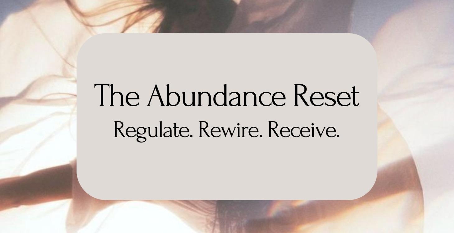 The Abundance Reset