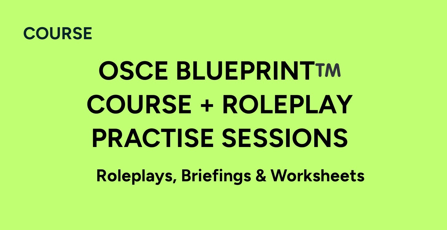 BLUEPRINT COURSE + ROLEPLAY SESSIONS