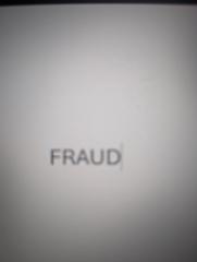 Fraud Shame