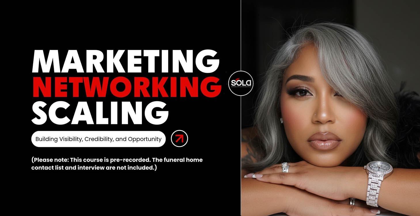 Marketing, Networking, Scaling