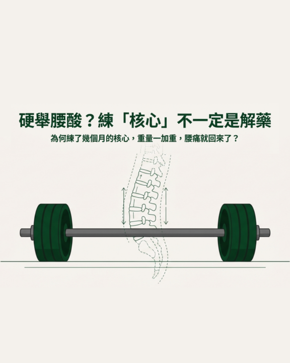 硬舉腰痠的 5 種來源：從排列、動力鏈到腹內壓，一次整理