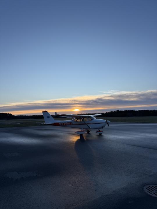 Sunrise at CQX