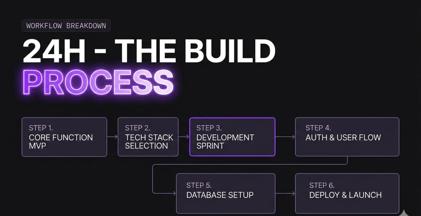 24h AI SaaS challenge - step by step