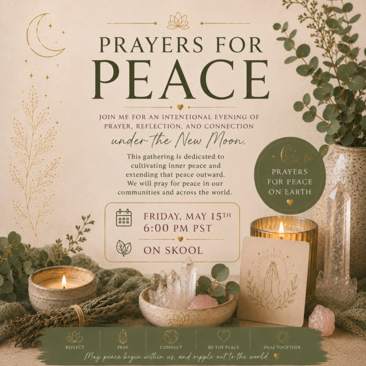 Prayers For Peace 5/15 @6PM PST