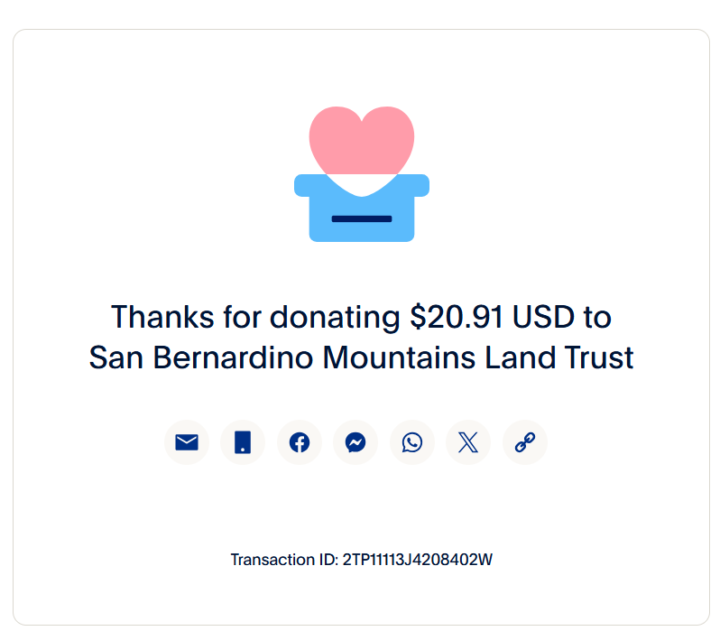 Our July Donation has been sent! 🧡🐾